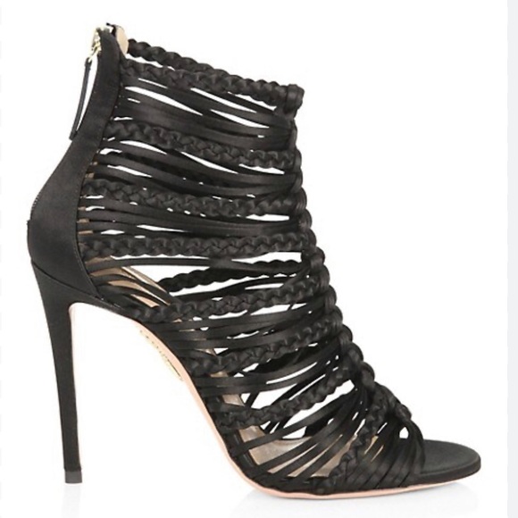 Aquazzura Goddess Strappy Sandals Size 38 - Picture 6 of 15